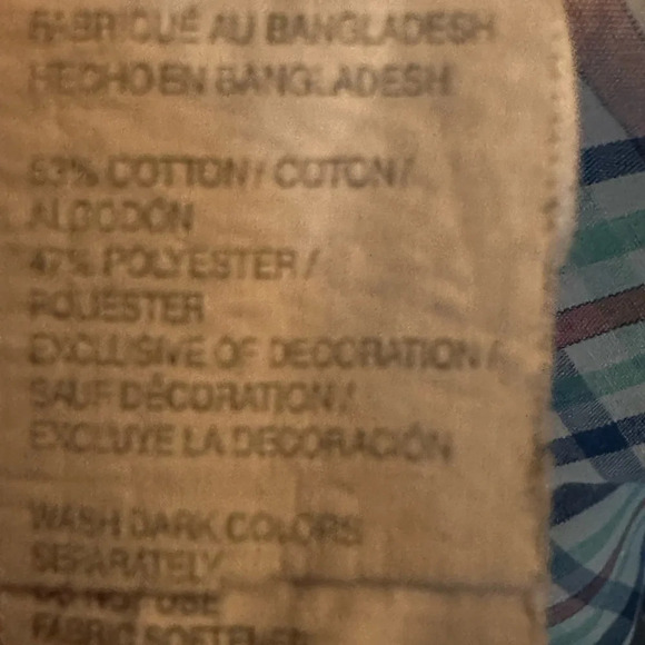 Izod button down shirt, me s large - Picture 6 of 6